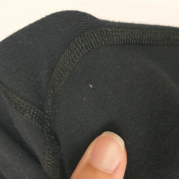 Reigning Champ Shirt Mens Small Black Short Sleeve Cotton Crewneck Logo - Picture 12 of 13